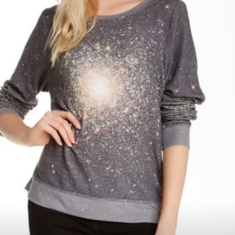 NWT Wildfox ‘Out There’ baggy beach jumper Size Large